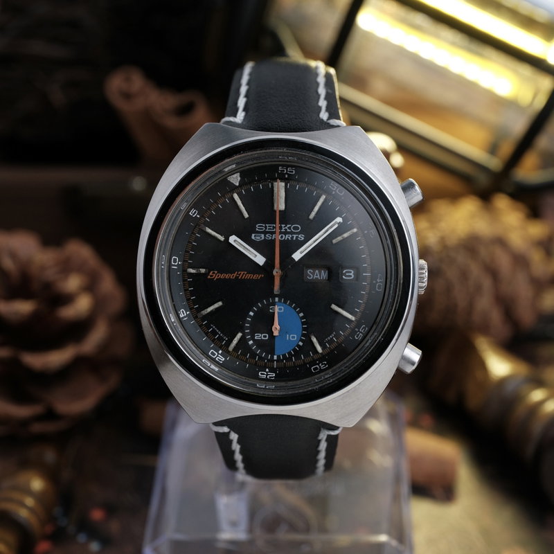 Seiko Seiko - SpeedTimer Chronograph - No reserve price - 6139-7020 - Men - 1971 vintage watch - image 5