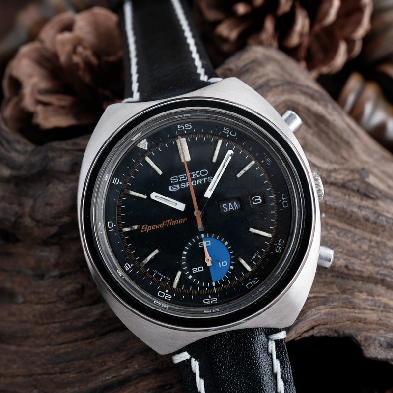 Seiko Seiko - SpeedTimer Chronograph - No reserve price - 6139-7020 - Men - 1971 vintage watch - image 8
