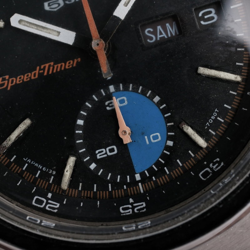 Seiko Seiko - SpeedTimer Chronograph - No reserve price - 6139-7020 - Men - 1971 vintage watch - image 9