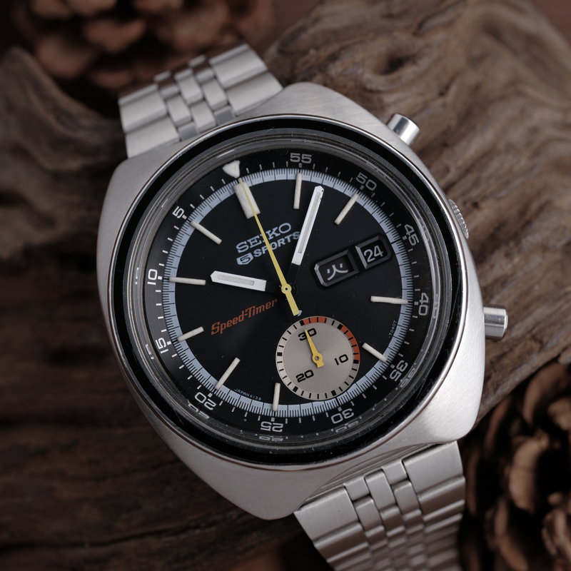 Seiko Seiko - 5 Sports Speed-Timer Chronograph - 6139-7020 - Hombre - 1971 vintage watch - image 1