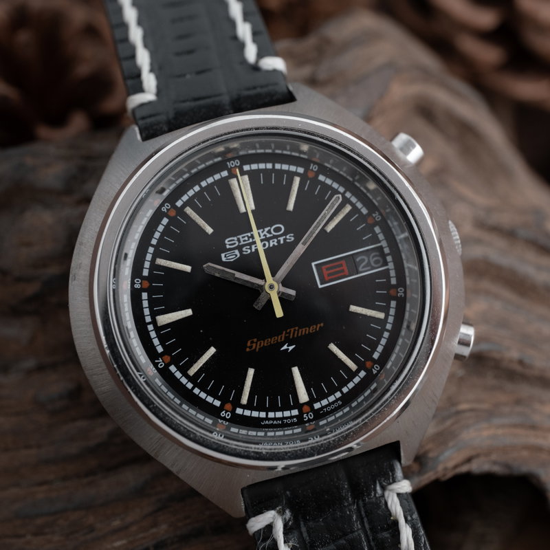 Seiko Seiko - Speed-Timer Chronograph 'Serviced' - Sin precio de reserva - 7015-7000 - Hombre - 1972 vintage watch - image 1