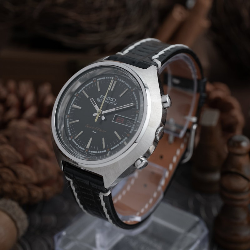 Seiko Seiko - Speed-Timer Chronograph 'Serviced' - Sin precio de reserva - 7015-7000 - Hombre - 1972 vintage watch - image 3