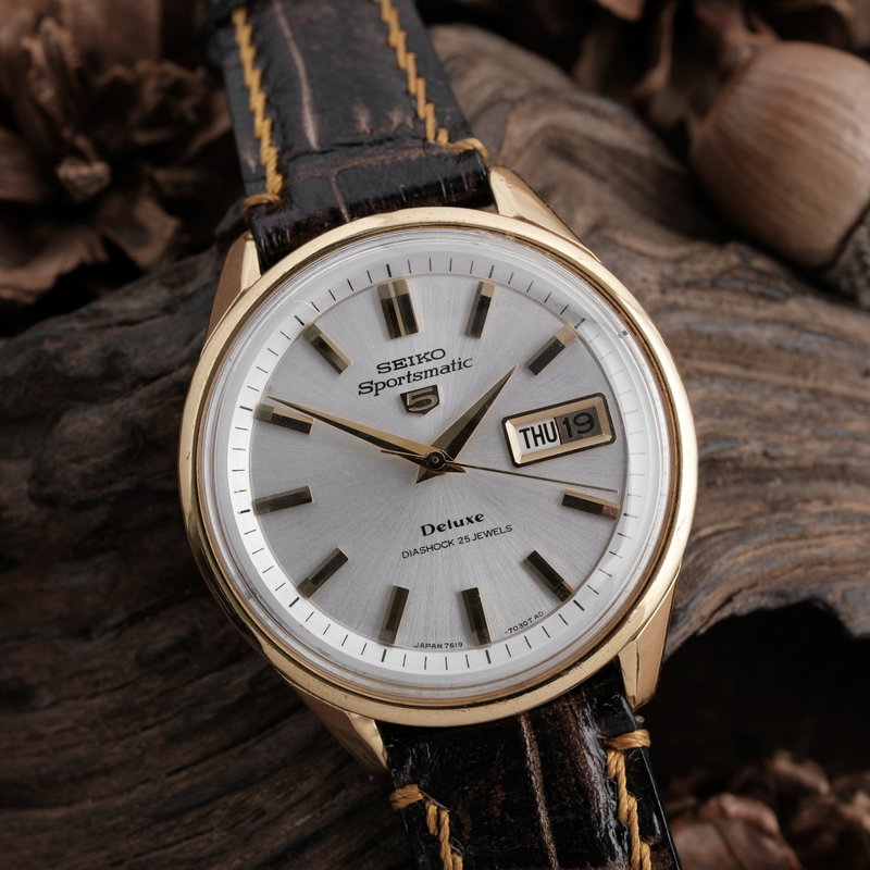 Seiko Seiko - Sportsmatic 5 Deluxe - No reserve price - 7619-7040 - Men - 1966 vintage watch - image 7
