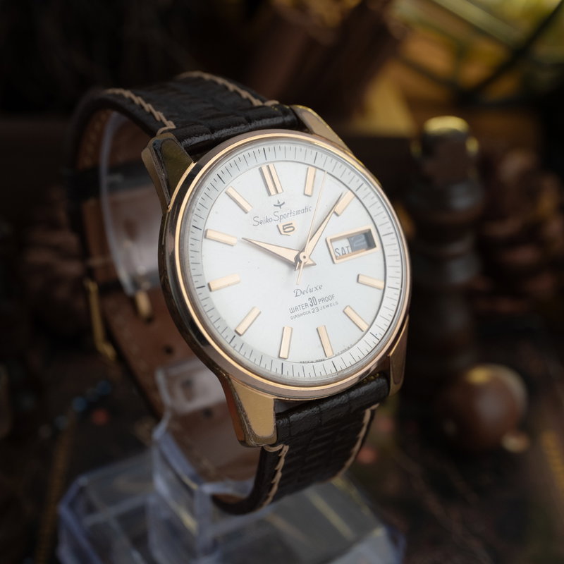 Seiko Seiko - Sportsmatic 5 Deluxe - No reserve price - 427990 - Men - 1964 vintage watch - image 4