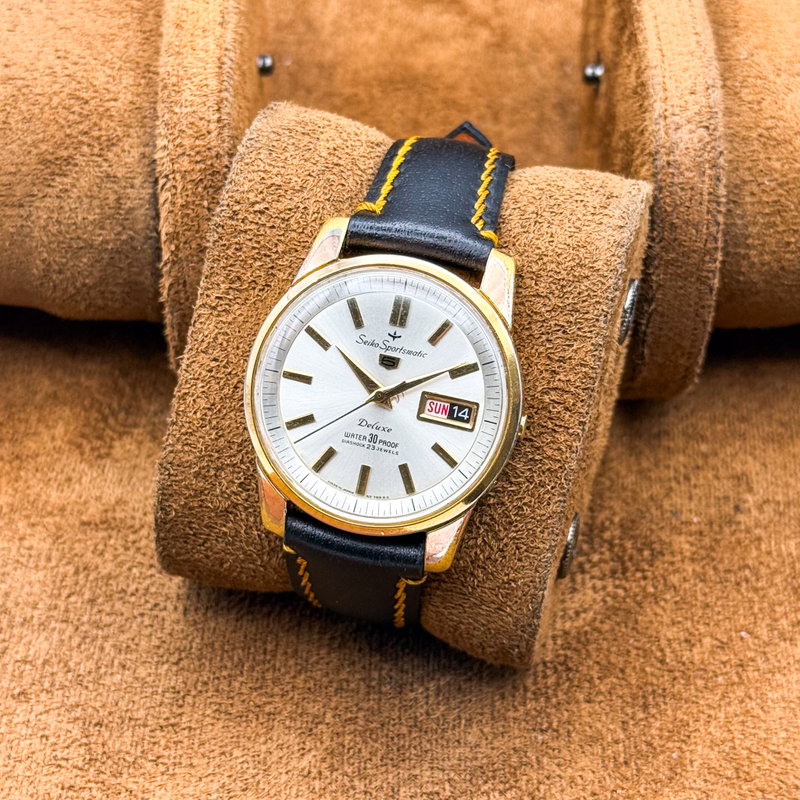 Seiko Seiko - Sportsmatic 5 Deluxe - Zonder minimumprijs - 427990 - Heren - 1964 vintage watch - image 11