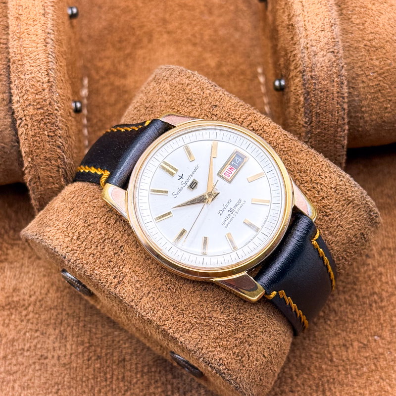 Seiko Seiko - Sportsmatic 5 Deluxe - Zonder minimumprijs - 427990 - Heren - 1964 vintage watch - image 13