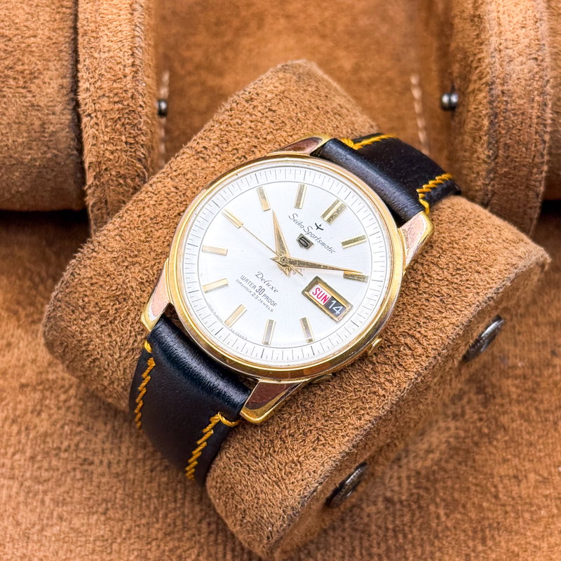 Seiko Seiko - Sportsmatic 5 Deluxe - Zonder minimumprijs - 427990 - Heren - 1964 vintage watch - image 14