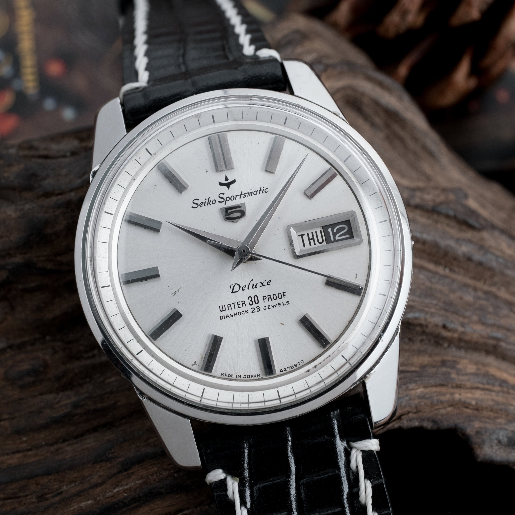 Seiko - Sportsmatic 5 Deluxe - No reserve price - 7606-7991 - Men - 1964
