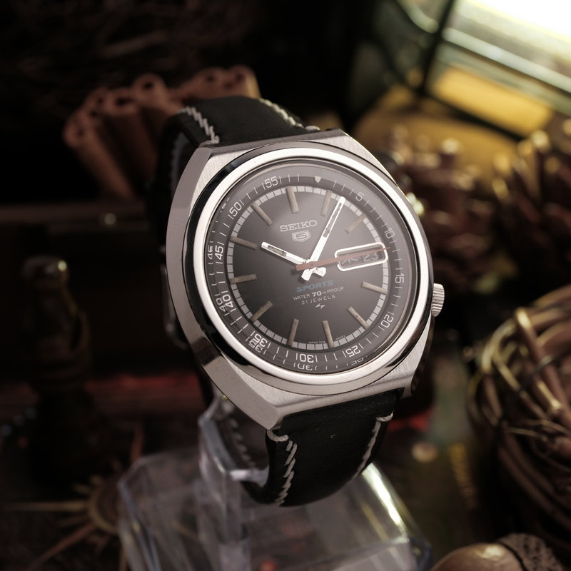 Seiko Seiko - 5 Sports - Sans prix de réserve - 7019-6010 - Homme - 1970 vintage watch - image 2