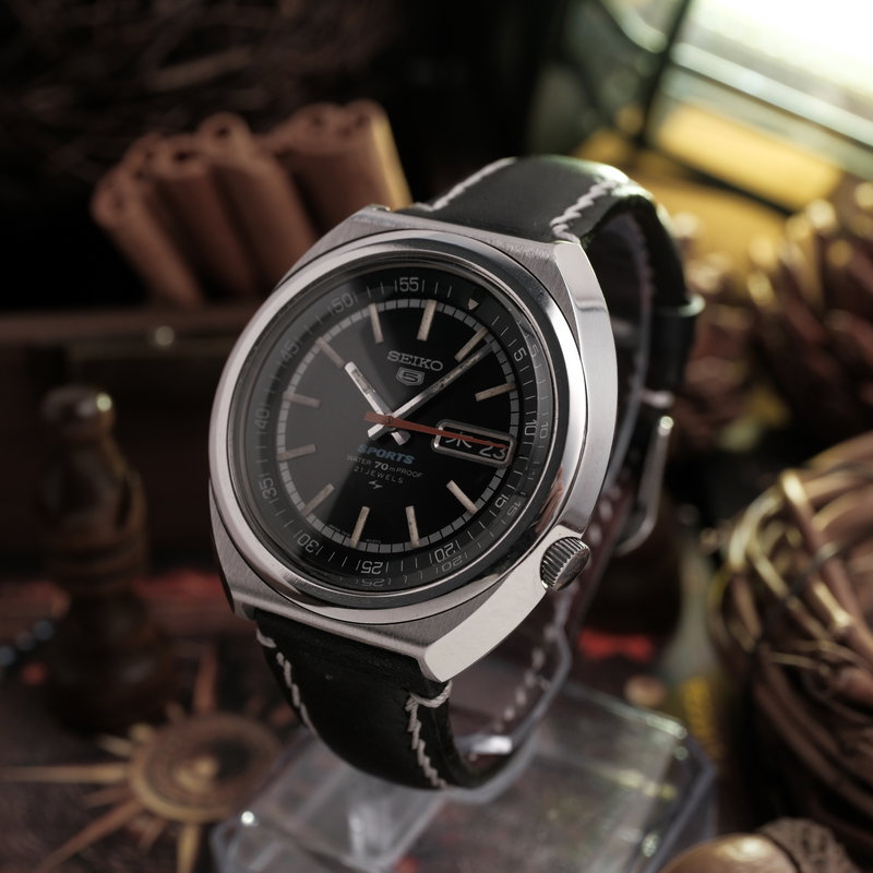 Seiko Seiko - 5 Sports - Sans prix de réserve - 7019-6010 - Homme - 1970 vintage watch - image 3