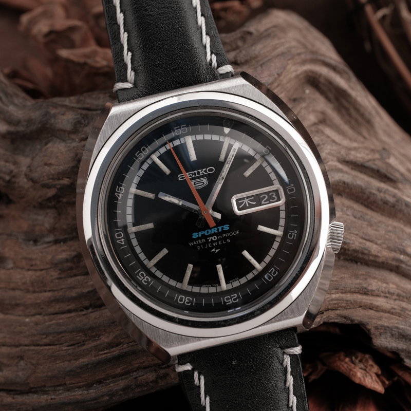 Seiko Seiko - 5 Sports - Sans prix de réserve - 7019-6010 - Homme - 1970 vintage watch - image 1