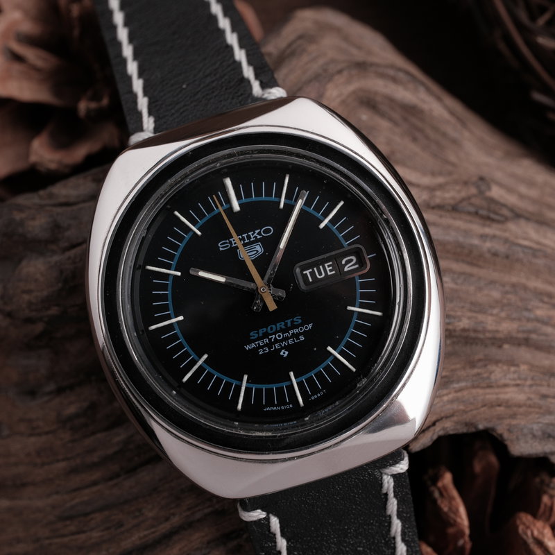 Seiko Seiko - 5 Sports - Ingen mindstepris - 6106 - Mænd - 1970 vintage watch - image 1