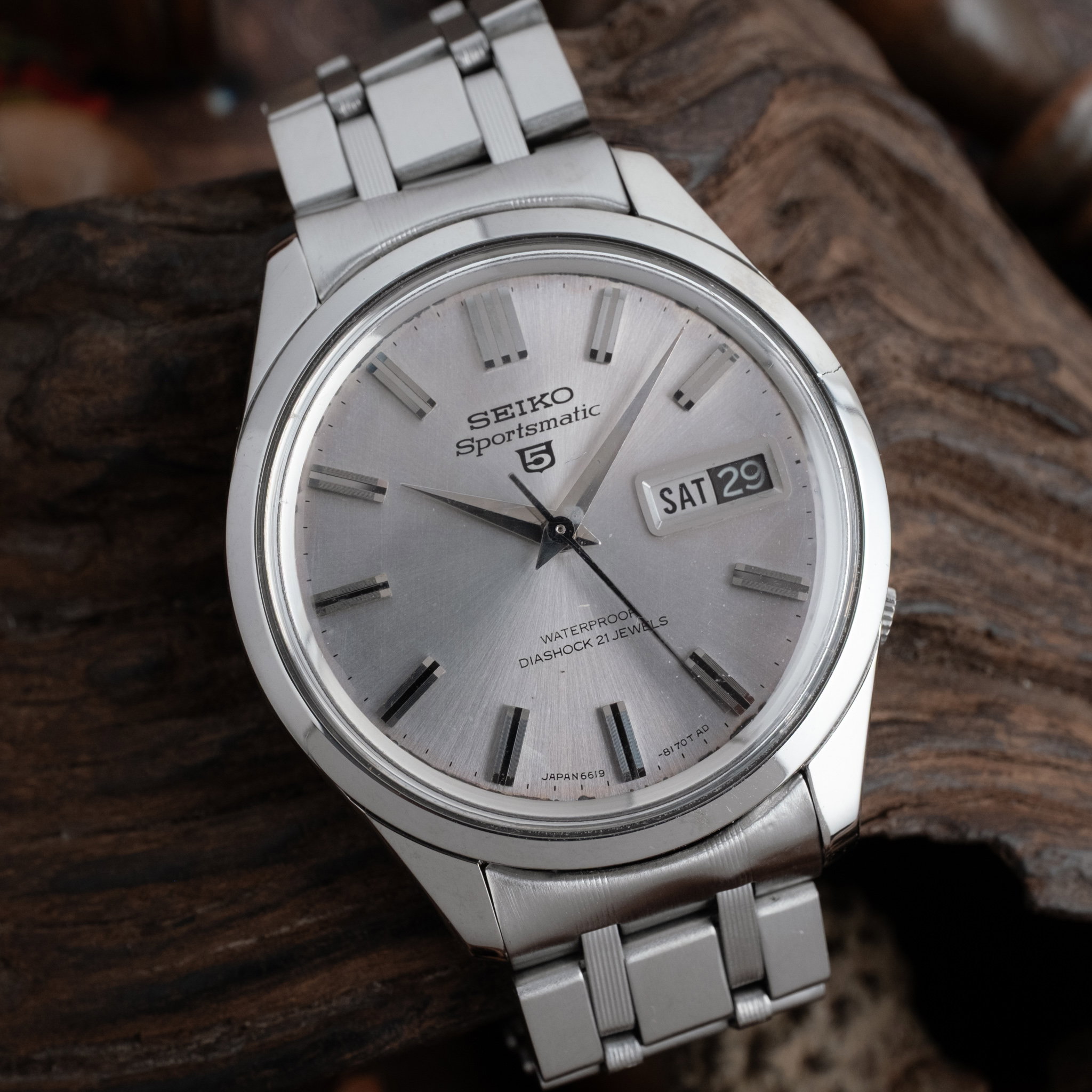 Seiko - Sportsmatic 5 - No reserve price - 6619-8110 - Men - 1966