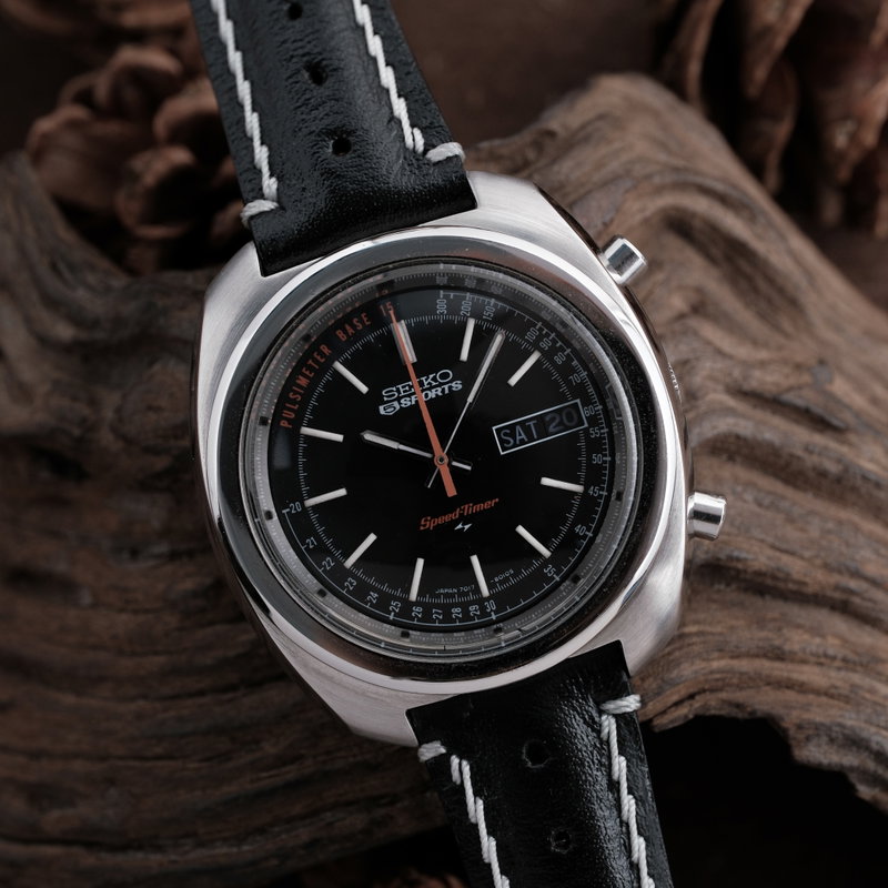 Seiko Seiko - 5 Sports Speed-Timer Chronograph - Ingen mindstepris - 7017-8000 - Mænd - 1971 vintage watch - image 3