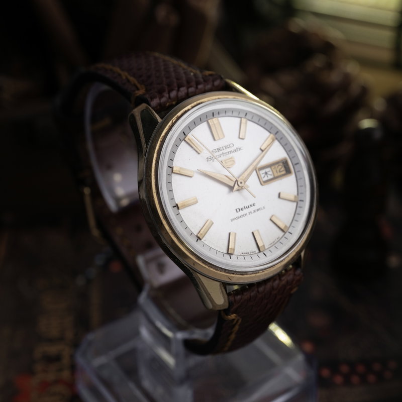Seiko Seiko - Sportsmatic 5 Deluxe - No reserve price - 7619-9000 - Men - 1966 vintage watch - image 2