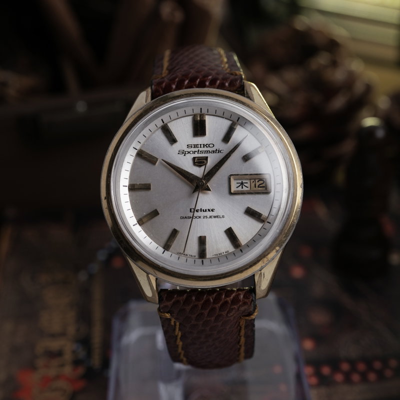 Seiko Seiko - Sportsmatic 5 Deluxe - No reserve price - 7619-9000 - Men - 1966 vintage watch - image 5