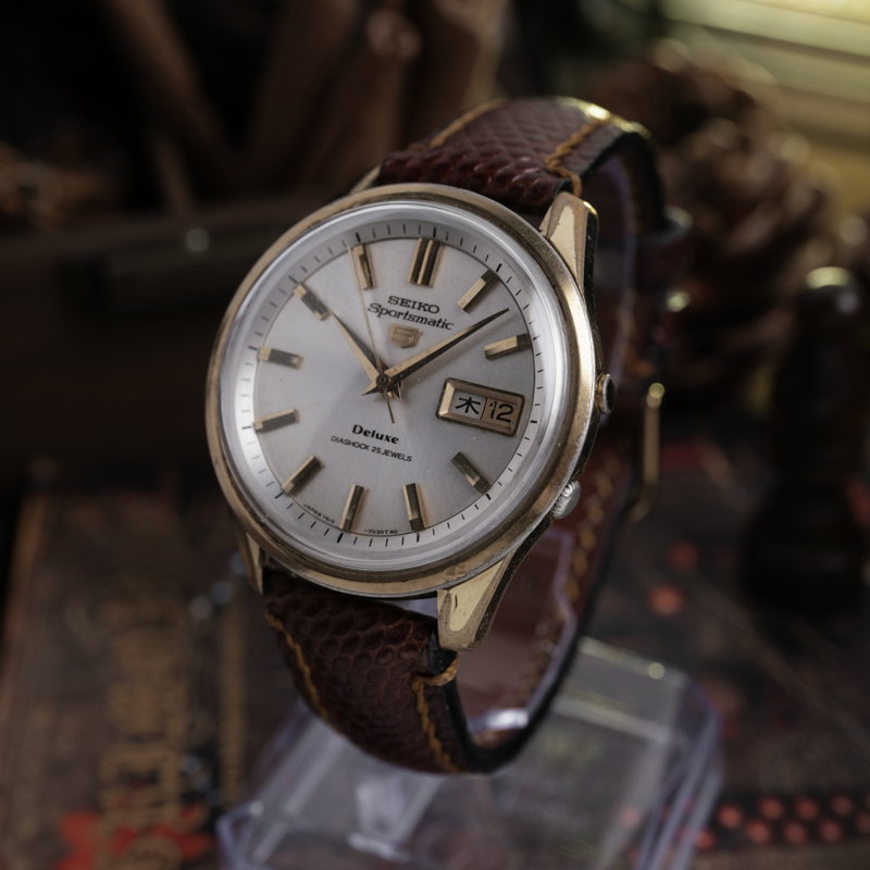 Seiko Seiko - Sportsmatic 5 Deluxe - No reserve price - 7619-9000 - Men - 1966 vintage watch - image 8
