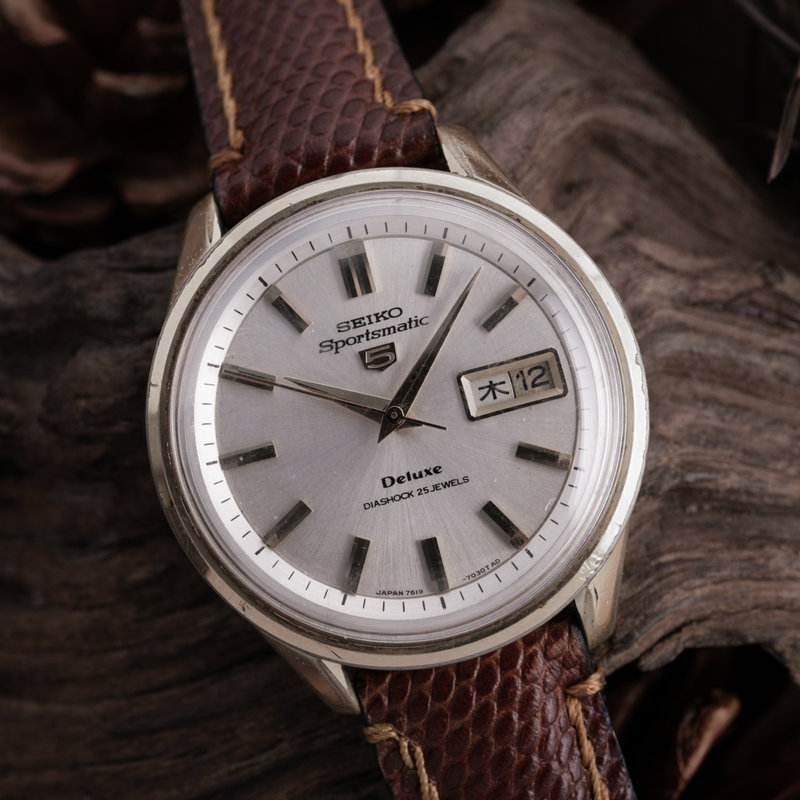 Seiko Seiko - Sportsmatic 5 Deluxe - No reserve price - 7619-9000 - Men - 1966 vintage watch - image 1