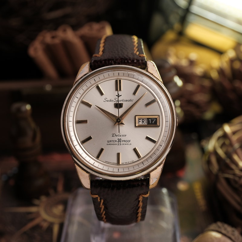 Seiko Seiko - Sportsmatic 5 Deluxe - No reserve price - 427970 - Men - 1964 vintage watch - image 4