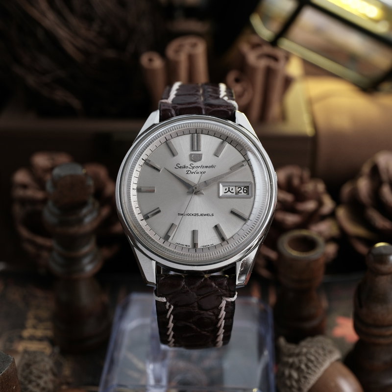 Seiko Seiko - Sportsmatic Deluxe - Ingen mindstepris - 7619-7010 - Mænd - 1965 vintage watch - image 2