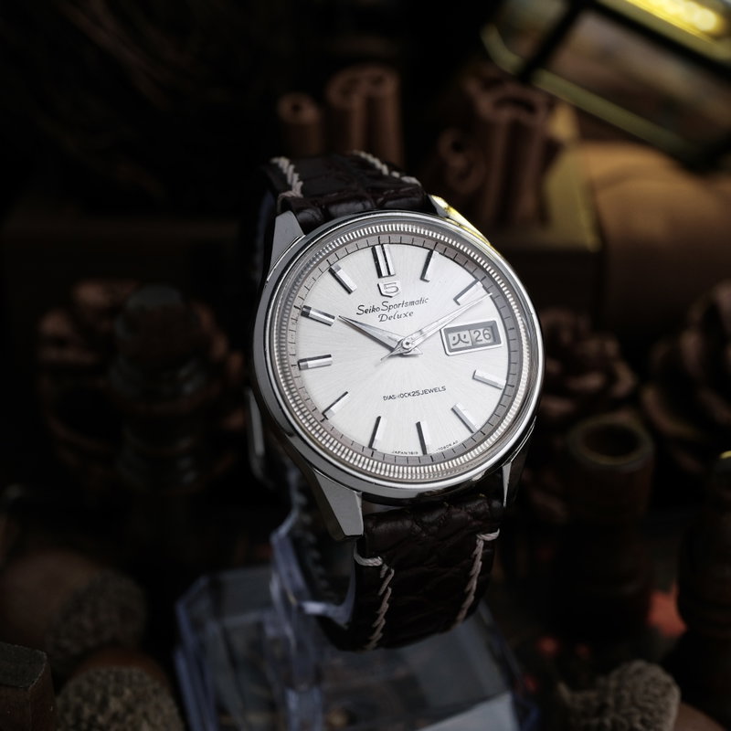 Seiko Seiko - Sportsmatic Deluxe - Ingen mindstepris - 7619-7010 - Mænd - 1965 vintage watch - image 5