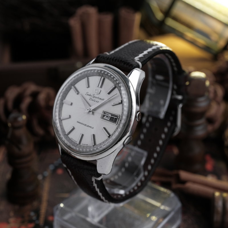 Seiko Seiko - Sportsmatic Deluxe - No reserve price - 7619-7010 - Men - 1965 vintage watch - image 4