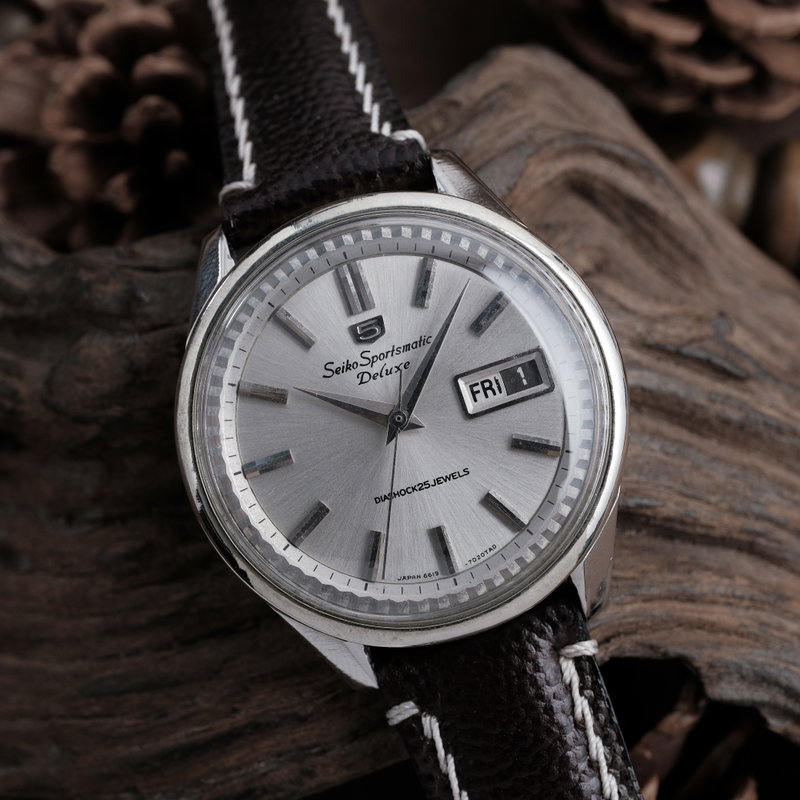 Seiko Seiko - Sportsmatic Deluxe - No reserve price - 7619-7010 - Men - 1965 vintage watch - image 8