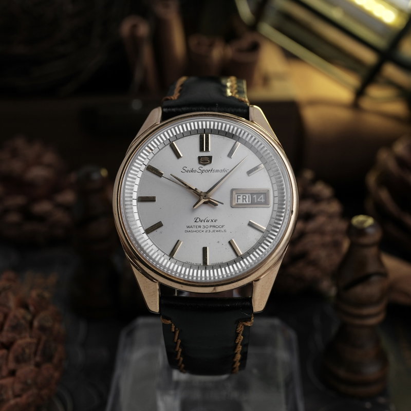 Seiko Seiko - Sportsmatic Deluxe - No reserve price - 7606-7000 - Men - 1965 vintage watch - image 1
