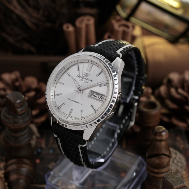 Seiko Seiko - Sportsmatic Deluxe - No reserve price - 7619-7050 - Men - 1965 vintage watch - image 3