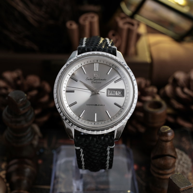 Seiko Seiko - Sportsmatic Deluxe - No reserve price - 7619-7050 - Men - 1965 vintage watch - image 4