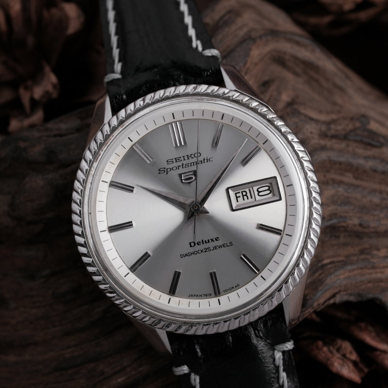 Seiko Seiko - Sportsmatic Deluxe - Ingen mindstepris - 7619-7040 - Mænd - 1966 vintage watch - image 1