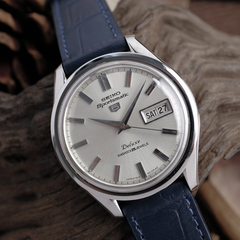 Seiko Seiko - Sportsmatic 5 Deluxe - Ingen mindstepris - 7619-9010 - Mænd - 1966 vintage watch - image 1