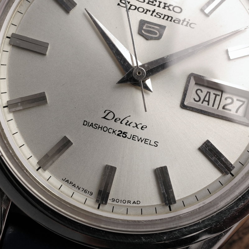 Seiko Seiko - Sportsmatic 5 Deluxe - Ingen mindstepris - 7619-9010 - Mænd - 1966 vintage watch - image 4