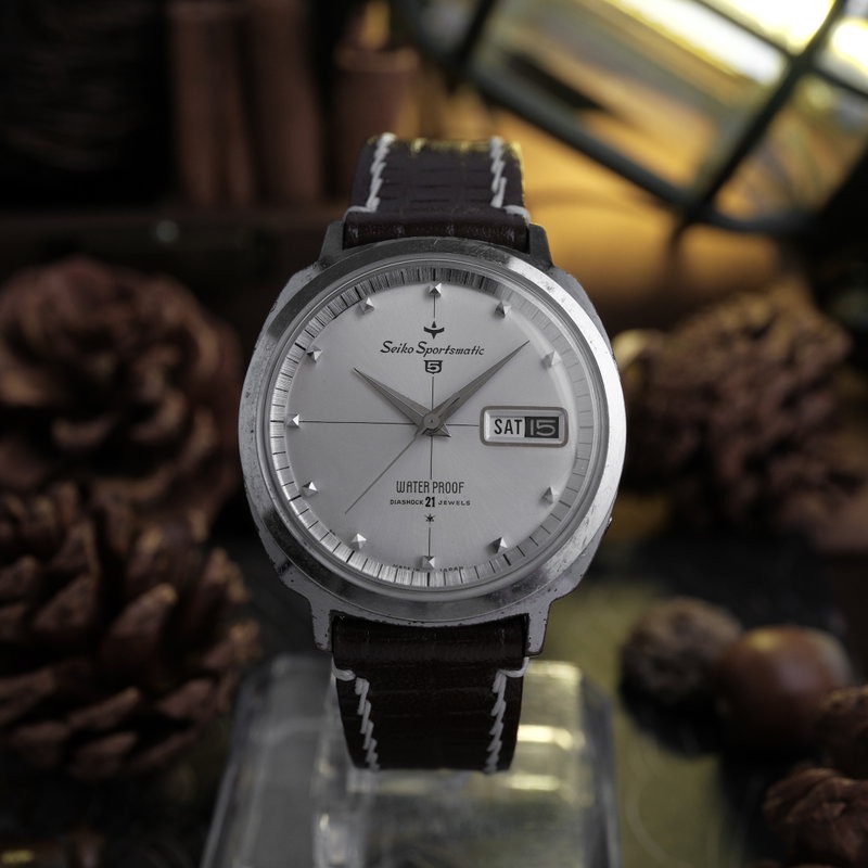 Seiko Seiko - Sportsmatic 5 Crosshair Dial - No reserve price - 6606-7990 - Men - 1964 vintage watch - image 1