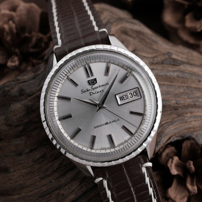 Seiko Seiko - Sportsmatic Deluxe - Zonder minimumprijs - 7619-7050 - Heren - 1966 vintage watch - image 8