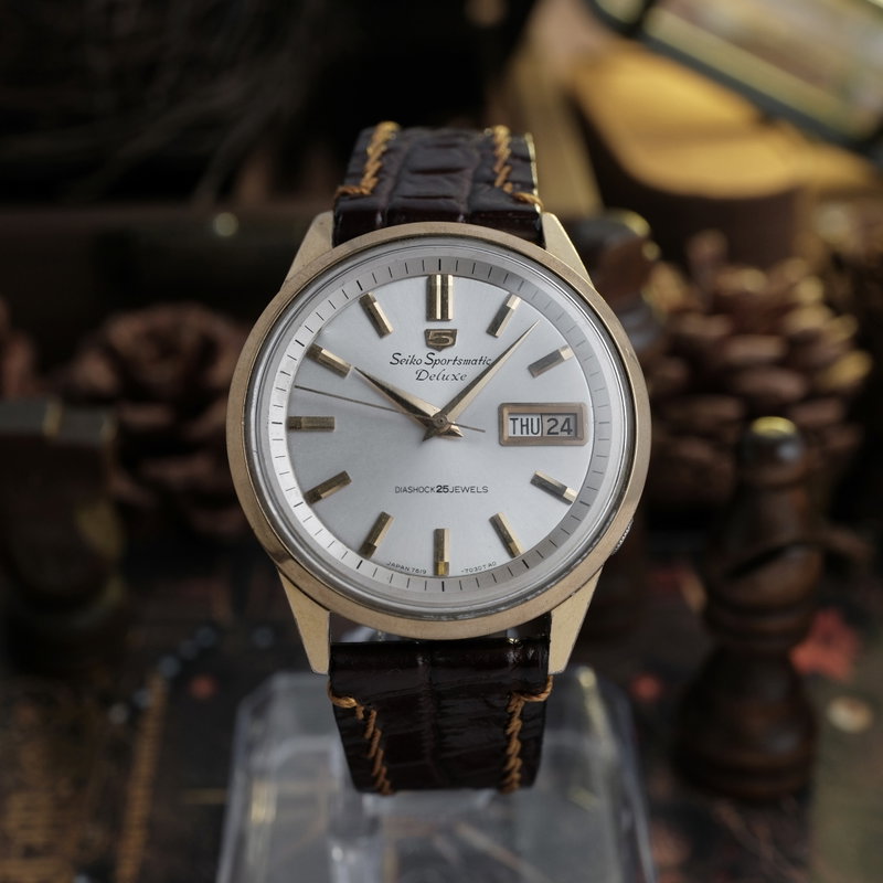 Seiko Seiko - Sportsmatic Deluxe - No reserve price - 7619-7050 - Men - 1966 vintage watch - image 1