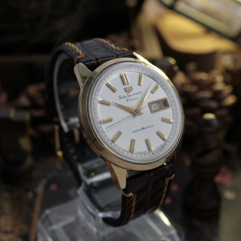 Seiko Seiko - Sportsmatic Deluxe - No reserve price - 7619-7050 - Men - 1966 vintage watch - image 3