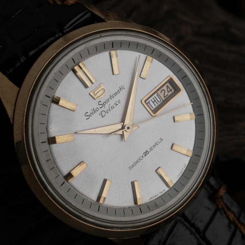 Seiko Seiko - Sportsmatic Deluxe - No reserve price - 7619-7050 - Men - 1966 vintage watch - image 9