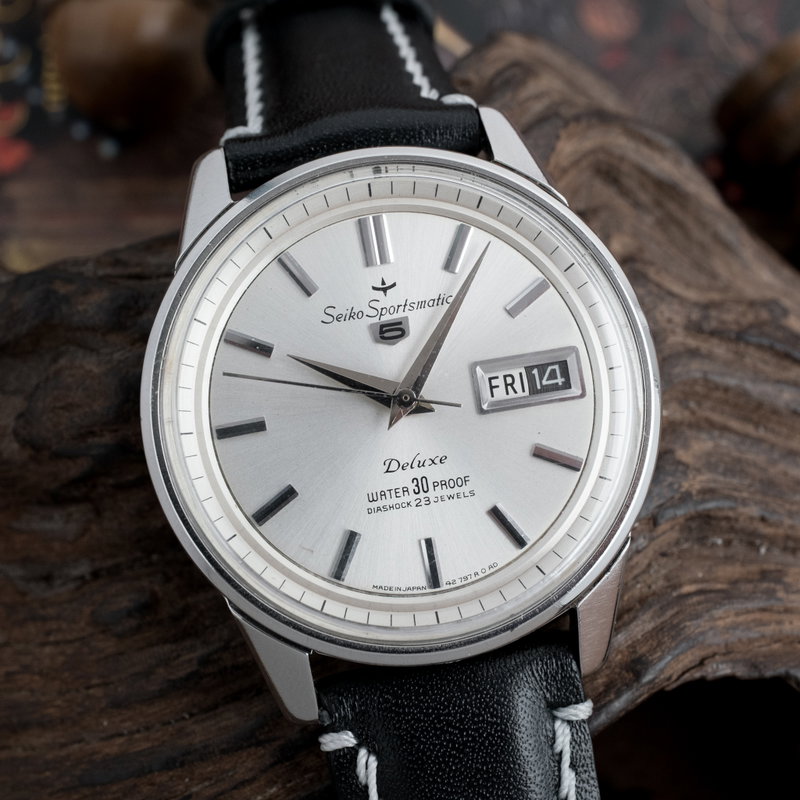 Seiko Seiko - Sportsmatic Deluxe - Ingen mindstepris - 7606-7971 - Mænd - 1964 vintage watch - image 1