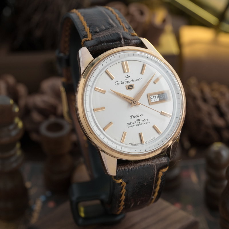 Seiko Seiko - Sportsmatic 5 Deluxe - No reserve price - 7606-7971 - Men - 1964 vintage watch - image 4