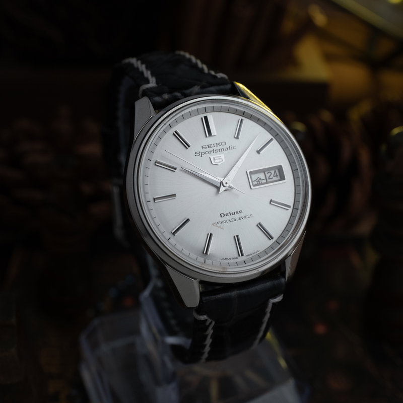 Seiko Seiko - Sportsmatic 5 Deluxe - No reserve price - 7619-9000 - Men - 1966 vintage watch - image 4