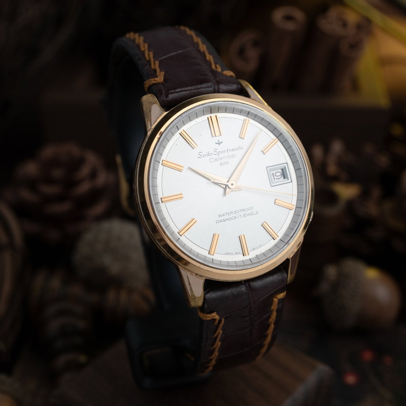 Seiko Seiko - Sportsmatic Calendar 820 - No reserve price - 6619-8090 - Men - 1966 vintage watch - image 4