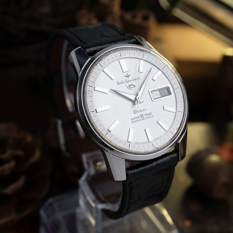 Seiko Seiko - Sportsmatic Deluxe - Zonder minimumprijs - 427990 - Heren - 1964 vintage watch - image 4