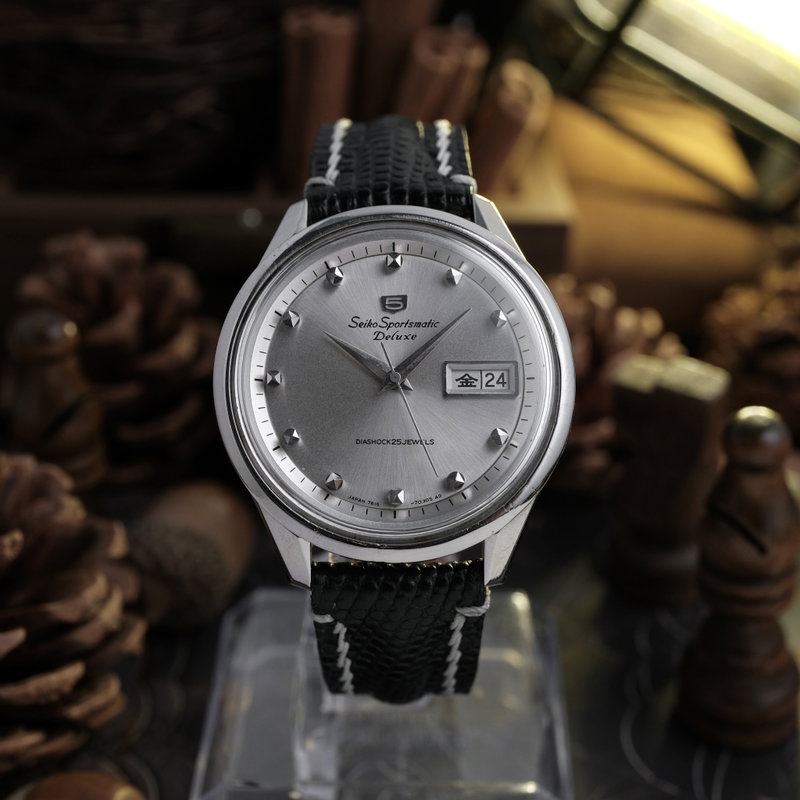 Seiko Seiko - Sportsmatic Deluxe - No reserve price - 7619-7070 - Men - 1966 vintage watch - image 1