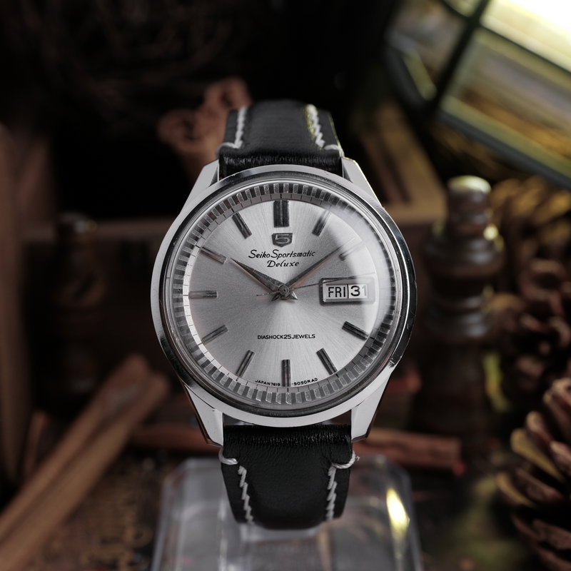 Seiko Seiko - Sportsmatic Deluxe - Sin precio de reserva - 7619-7060 - Hombre - 1966 vintage watch - image 1