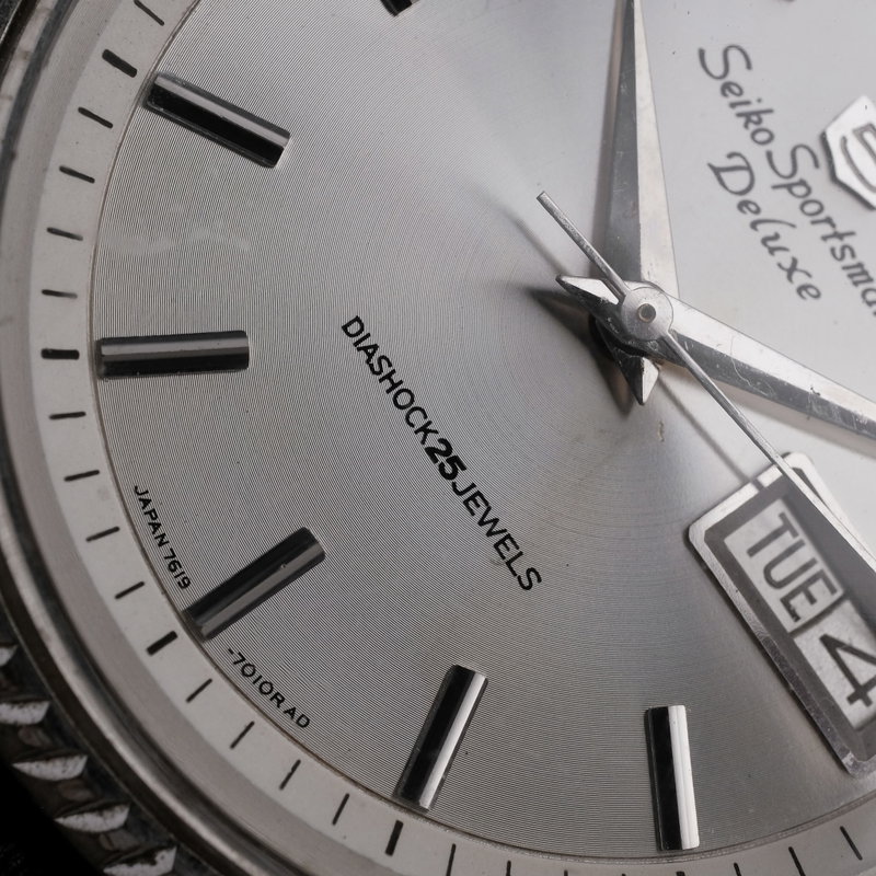 Seiko Seiko - Sportsmatic Deluxe Fluted Bezel - Ingen mindstepris - 7619-7050 - Mænd - 1965 vintage watch - image 12