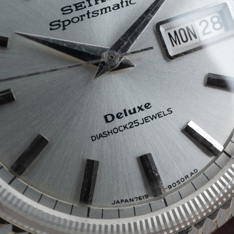 Seiko Seiko - Sportsmatic Deluxe - No reserve price - 7619-7040 - Men - 1966 vintage watch - image 8