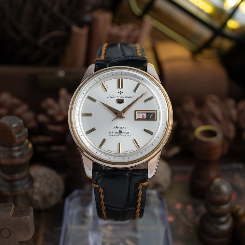 Seiko Seiko - Sportsmatic Deluxe 5 - No reserve price - 4705584 - Men - 1964 vintage watch - image 2