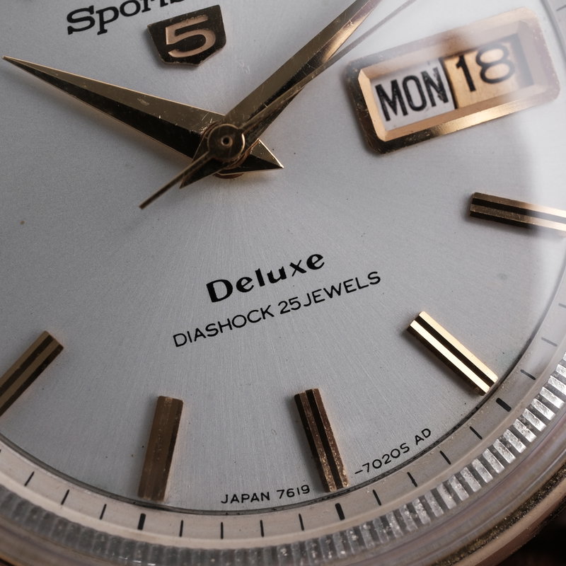 Seiko Seiko - Sportsmatic Deluxe - Ingen mindstepris - 7619-7010 - Mænd - 1967 vintage watch - image 11