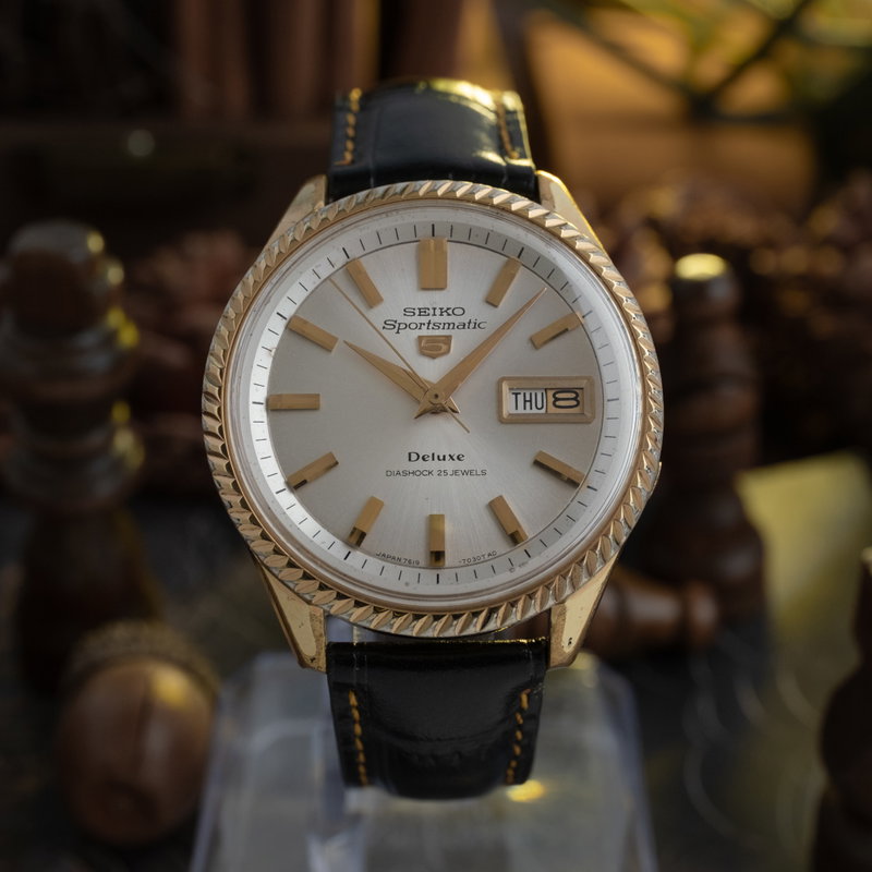 Seiko Seiko - Sportsmatic Deluxe - No reserve price - 7619-7040 - Men - 1965 vintage watch - image 2